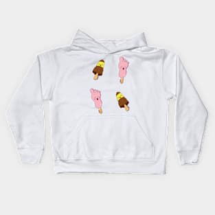 Polo is an ice cream with a stick Kids Hoodie